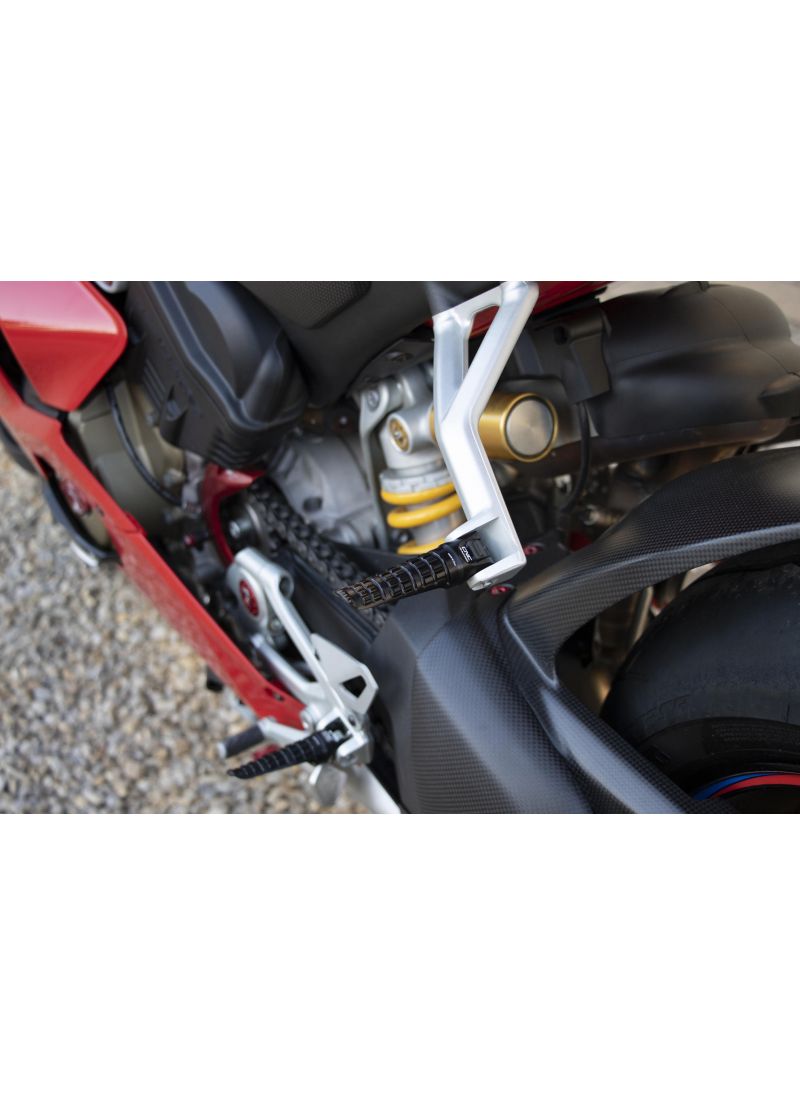 Footpegs Ducati Light for OEM rearset Ducati Light for passenger