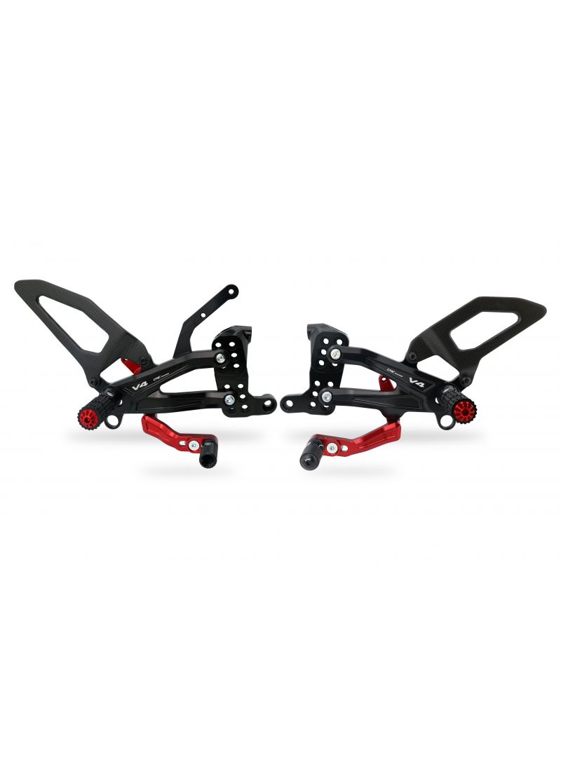 Adjustable Rearsets with Carbon Ducati Streetfighter V4 Ducati Streetfighter V4 (2023+)