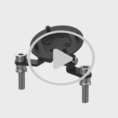 Soporte de navegación Evotech Tomtom (montaje de abrazadera de dirección) - BMW F 900 XR (2020+)