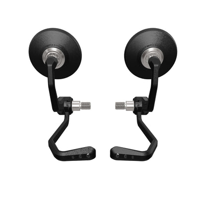 Bar End Spiegels (Retro) incl. Rem- en Koppelingshendel Beschermer Set Evotech - Yamaha MT-10 SP (2022+)