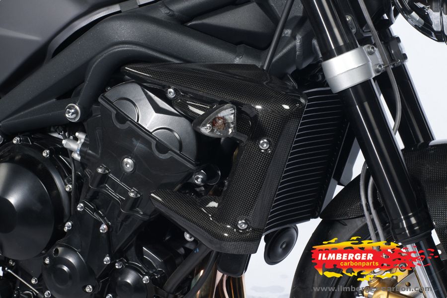 Kylare täcker höger kol triumf Street Triple R (2013-2016)