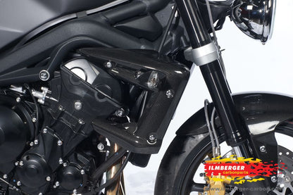 Radiator Cover Right Carbon Triumph Street Triple (2013-2016)