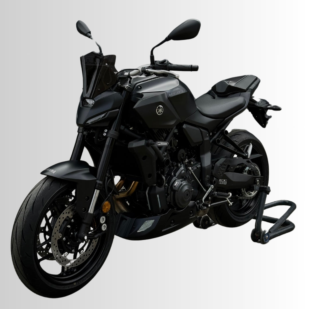Ermax sport windscherm 22,5 cm + montagekit – Yamaha MT07 (2025+)