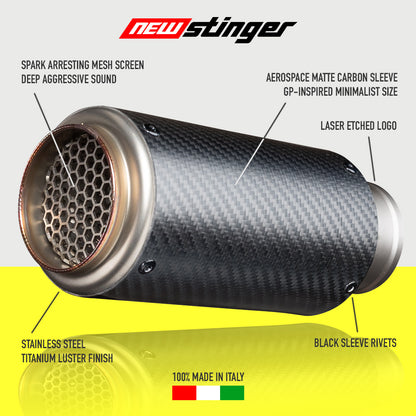 MGP slip-on Stinger uitlaat voor Panigale V4 en Streetfighter V4