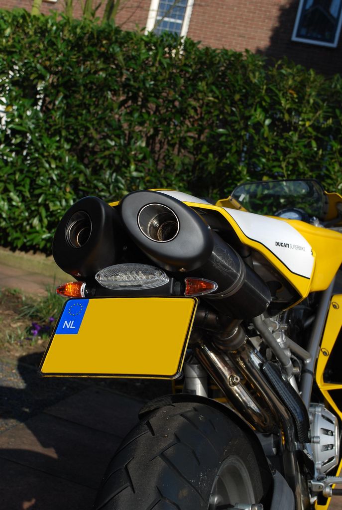 G&G Oval Exhaust Damperset Ducati 749 - 999