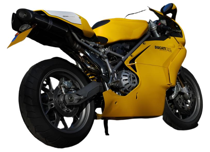 G&G Oval Exhaust Damperset Ducati 749 - 999