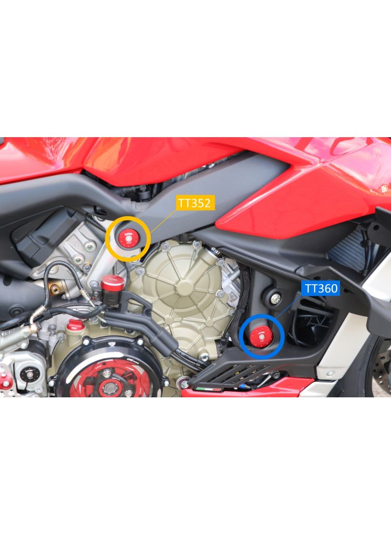 Framecap set Ducati Streetfighter V4 (2025+)