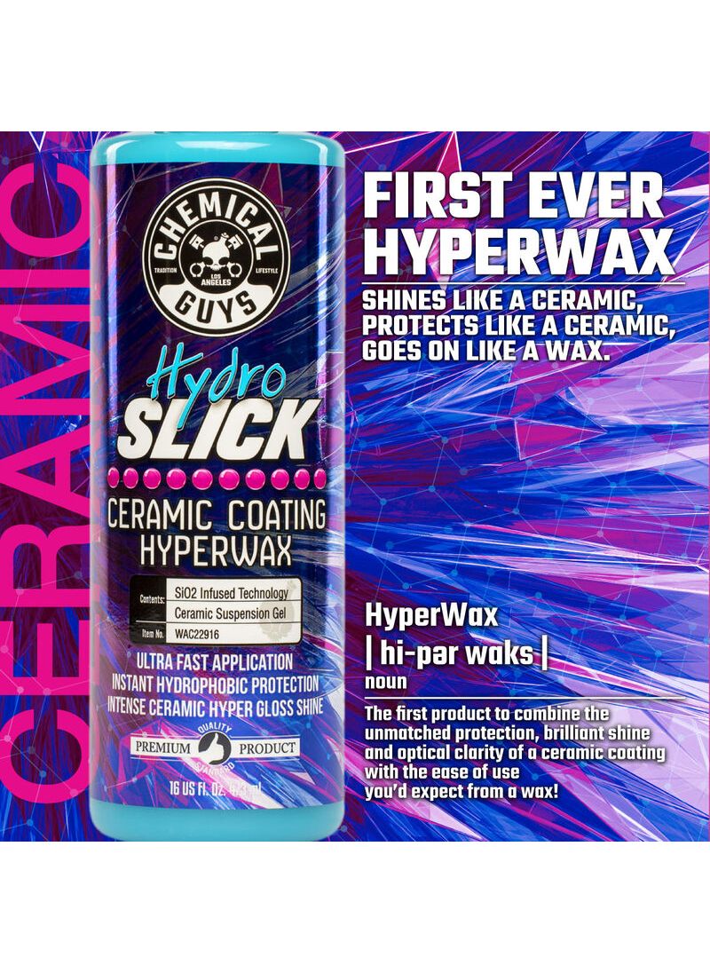 Chemical Guys - HyperWax Hydroslick Intense Gloss SiO2 Ceramic Coating - 473ml