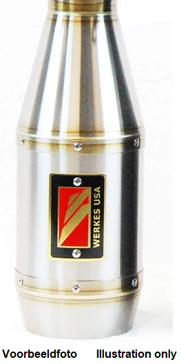 Tävling Werkes GP -avgas Triumph Rocket 3 2020+