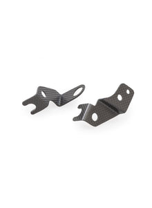 Remvloeistof koppeling vloeistof reservoir steunenset (2 st. ) mat carbon Ducati Streetfighter V4S (2025+)